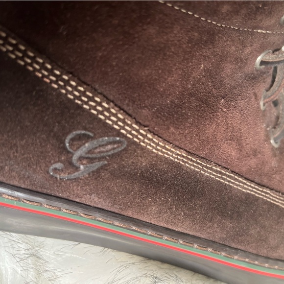 Gucci Softy Tek GG Monogram
Fold Down Ankle High-Top Sneaker Boots - Picture 11 of 13